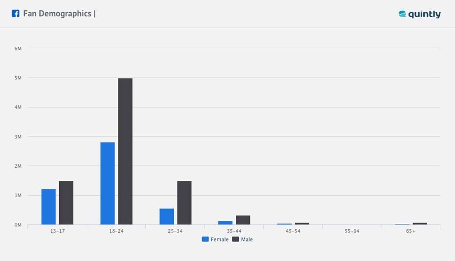 fan demographics