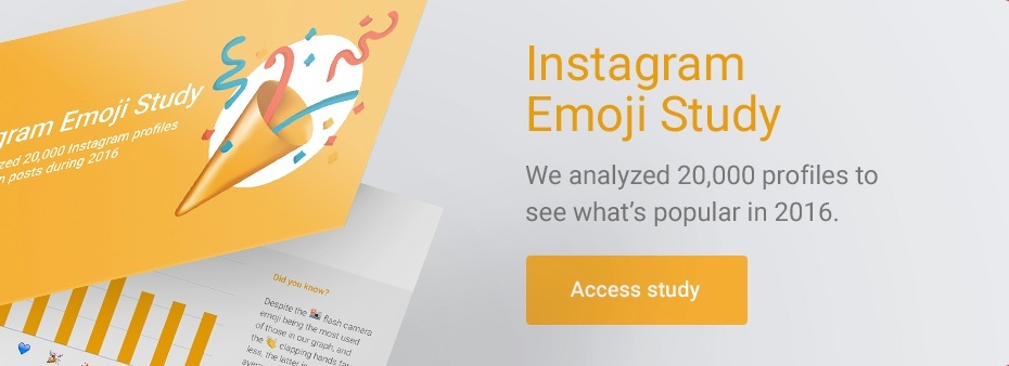 Instagram Emoji Study